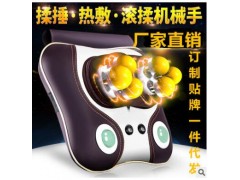 颈椎腰部加热按摩器多功能家用 温玉按摩靠枕图3