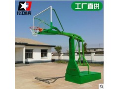 学校户外手动液压篮球架比赛训练专用篮球架图2