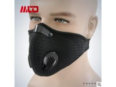 迈路登口罩加工定制骑行户外防尘防雾霾3D训练跑步透气网印花口罩图3