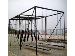 成人拓展器械 渡海登岛项目 晃动横梯图3