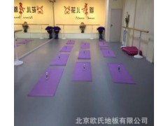 舞蹈室木地板实木舞台地板PVC塑胶地板施工图3