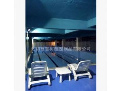 游泳池专用防滑垫 泳池防滑地板 pvc塑胶地板 胶膜图2