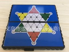 便携可折叠放口袋旅行专用磁性中国跳棋图3