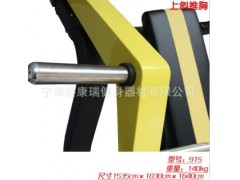 商用力量坐式上斜推胸训练器健身俱乐部高端健身器材图2