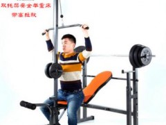 多功能举重床杠铃卧推家用健身器材卧推架杠铃架深蹲架哑铃凳图3