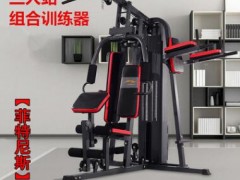 菲特尼斯三人站大型家用多功能综合训练器健身房器械力量健身器材图2