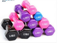 哑铃 家用健身器材浸塑哑铃儿童哑铃小哑铃塑臂跳操The dumbbell图2