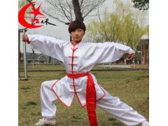 华鑫 新款太极服&武术表演练功服装儿童大人男女款4色可选图2