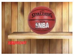 7号pu真皮斯伯丁篮球室外74-608y nba蓝球 厂家批发图2