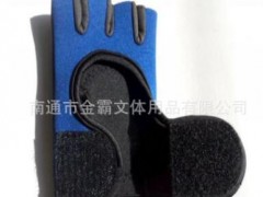 男女健身手套 半指透气防滑举重护手 运动器械训练加长护腕手套图3