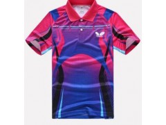 蝴蝶乒乓球服装 男女款乒乓球服套装 比赛运动服球服团购印号图3