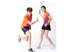网球服运动套装男女羽毛球服装夏季球衣套装图2