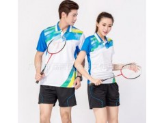 新款男女休闲户外运动服 排球乒乓球羽毛球服套装图2
