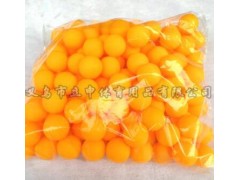 厂家直销 散装无标三星级乒乓球 发球机用球比赛训练用 赛璐璐球图2