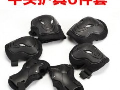 溜冰鞋护具全套装成人牛头护具成年大号6件套护膝护肘护手掌男女图2