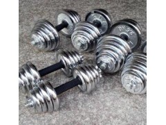 [飞鸿体育]10KG/50/40/30/20公斤电镀哑铃批发可拆装组装促销包邮图3