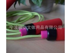 厂家直销 棉胶海绵手柄跳绳 学生儿童体育用品 户外运动跳绳礼品图2