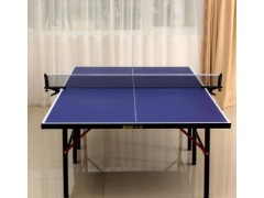 三喜乒乓球桌家用标准折叠室内乒乓球台乒乓球案子批发来样加工图2