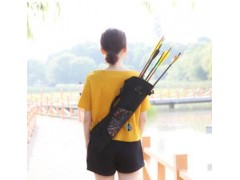 帆布弓囊箭袋传统弓箭箭囊箭壶箭盒可后背腰胯式射箭器材室内装饰图2