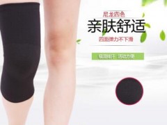 男女针织护膝尼龙保暖老寒腿冬季膝盖关节加厚骑车运动防寒图2
