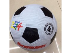 2014颗粒面麻面橡胶足球图2
