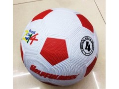 2014颗粒面麻面橡胶足球图3