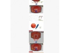 高标休闲体育用品篮板/儿童篮板/套装篮板带球带气筒/篮球架图3
