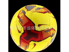 批发零售PU发泡料乐盛3号高档机缝足球图3