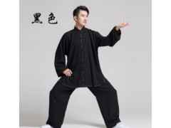 清语秋冬太极服金丝绒加厚南韩绒武术服表演男女士太极拳练功服装图2