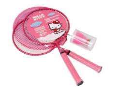 Hello Kitty羽毛球拍套装 运动网球拍儿童大圆拍玩具厂家直销批发图1