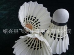 12只装稳定耐打鹅毛比赛训练羽毛球体育用品图2