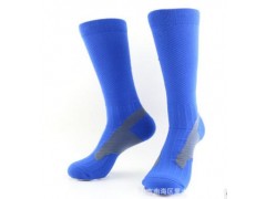 男女可穿中筒毛巾底足球袜 防滑吸汗run socks图2