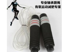 运动器材 健身专用学生跳绳 成人减肥 海绵半套轴承体育用品图2