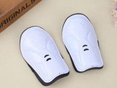 足球护腿板 多色插板式 eva粘贴彩色足球训练护胫护腿板图3