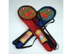 批发羽毛球拍带球套装休闲训练铁合金体育用品礼品赠品十元店货源图2