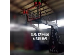 华越鑫海高档智能行走遥控电动液压篮球架 新款篮球比赛用篮球架图3
