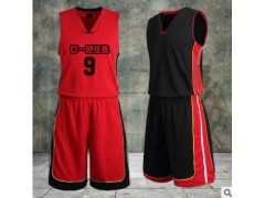 篮球服男款 定制篮球球衣套装 儿童空版篮球队服DIY图2