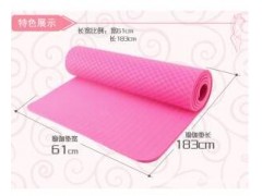 tpe单色瑜伽垫8mm图2