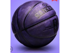 耐磨翻毛软皮7号中学生比赛室外水泥地蓝球图3