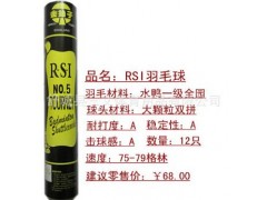 供应 金拍子NO.5号RSI免熏羽毛球图2