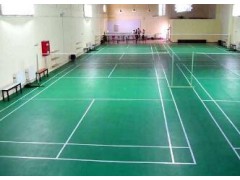 供应羽毛球馆专用国际标准PVC塑胶弹性羽毛球场地图3