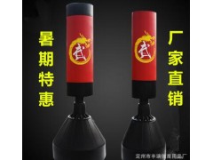 拳击沙包不倒翁拳击沙袋立式散打泰拳训练实心沙袋家用健身器材体图2