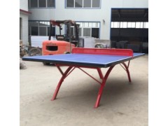 批发体育用品 比赛用乒乓球桌 室外SMC防雨耐腐乒乓球台 乒乓球台图2