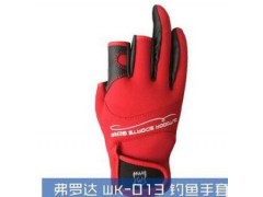 WUKKARU 高档钓鱼手套 防滑 耐磨 透气 PU材质 防水户外骑行钓鱼图2