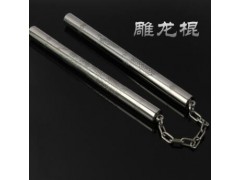定制刻字 不锈钢双节棍 实战雕龙浮雕双节棍2.2290克双截棍图3