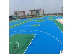 供应室内外球场 水性丙烯酸篮球场地面料 弹性球场 硬地丙烯酸图3