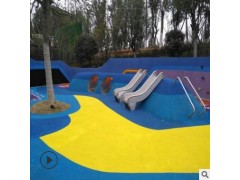 户外游乐运动EPDM安全防滑地垫彩色EPDM颗粒图2