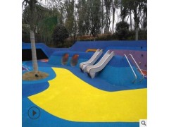 户外游乐运动EPDM安全防滑地垫彩色EPDM颗粒图3