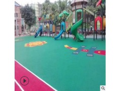 施工学校幼儿园EPDM橡胶地垫，小区幼儿园现浇安全地垫图1