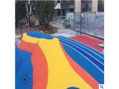 施工学校幼儿园EPDM橡胶地垫，小区幼儿园现浇安全地垫图3